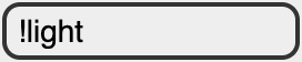 !light in search box